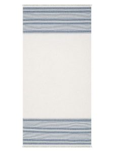 Egeria Chusta hammam "Pestemal" w kolorze kremowo-niebieskim rozmiar: 80x180 cm. Brązowe apaszki i chusty Egeria, bez wzorów, z bawełny. Za 26,99 zł.