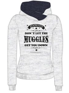 Harry Potter Bluza w kolorze szarym rozmiar: XXL. Szare bluzy harry potter, xxl, bez wzorów, z bawełny, z kapturem. Za 70,90 zł.