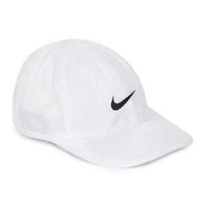 Czapka z daszkiem Nike Dri-Fit Club Cap Unstructured Featherlight. Białe czapki Nike, bez wzorów, sportowe. Za 119,99 zł.