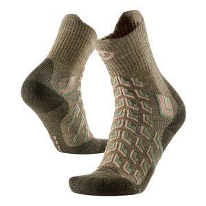 Skarpety trekkingowe kobieta Therm-ic Trekking Cool Crew Lady wysokosc goleni. Brązowe skarpetki THERM-IC, bez wzorów. Za 112,00 zł.