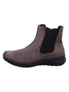 Legero Skórzane botki "Softboot 4.0" w kolorze szarym rozmiar: 42,5. Szare botki Legero, bez wzorów, z gore-texu, bez obcasa, bez zapięcia. Za 272,31 zł.