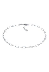 Elli Damski naszyjnik owalny Basic Summer Trend regulowany w pozłacanym srebrze próby 925 Sterling Silver Bransoletki na nogę 1 ct. Szare bransoletki Elli, pozłacane. Za 188,99 zł.