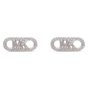 Kolczyki Michael Kors. Szare kolczyki Michael Kors, srebrne. Za 299,99 zł.