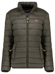 Geographical Norway Kurtka pikowana "Atikolor" w kolorze khaki rozmiar: L. Brązowe kurtki Geographical Norway, l, bez wzorów, bez kaptura. Za 175,45 zł.