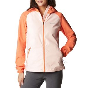 Kurtka softshell damska Columbia Heather Canyon. Brązowe kurtki Columbia, xs, bez wzorów, z softshellu, bez kaptura. Za 199,99 zł.