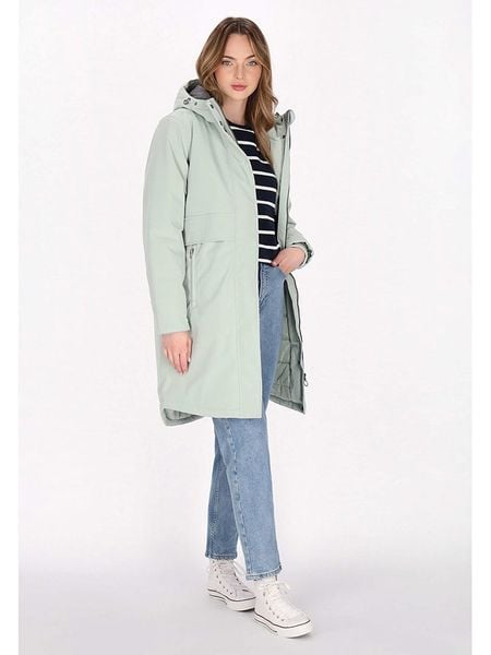 Schmuddelwedda Parka w kolorze miętowym rozmiar: XL. Zielone płaszcze Schmuddelwedda, xl, bez wzorów, bez kaptura. Za 459,04 zł.