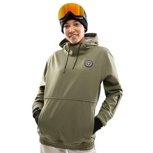 Damska kurtka snowboardowa Sporty zimowe Siroko W1-W Kilimanjaro. Zielone kurtki SIROKO, na zimę, xs, bez wzorów, z softshellu, bez kaptura. Za 298,00 zł.