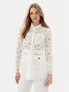 Artigli Koszula ACGI000737 Biały Regular Fit. Białe koszule Artigli, bez wzorów, z syntetyku, bez kołnierzyka, bez ramiączek. Za 299,99 zł.