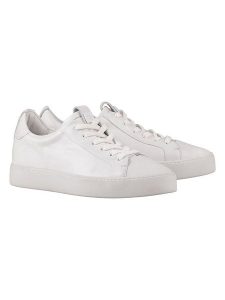 Högl Skórzane sneakersy "Carly" w kolorze białym rozmiar: 41,5. Białe trampki HÖGL, bez wzorów, bez zapięcia. Za 364,56 zł.