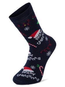 Marie Lund Skarpety Kobiety Bawełna niebieski|wielokolorowy wzorzysty, 35-40. Niebieskie skarpetki Marie Lund, bez wzorów, z bawełny. Za 14,95 zł.