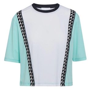 Koszulka damska DIADORA L. SS T-SHIRT BE ONE TECH. Białe koszulki sportowe Diadora, bez wzorów, bez ramiączek. Za 49,99 zł.