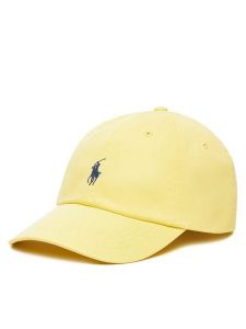 Polo Ralph Lauren Czapka z daszkiem 211912843059 Żółty. Żółte czapki Polo Ralph Lauren, bez wzorów, z bawełny. Za 149,99 zł.