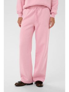 SAINT TROPEZ Spodnie dresowe w kolorze jasnoróżowym rozmiar: XL. Różowe spodnie dresowe Saint Tropez, xl, bez wzorów, z dresówki. Za 86,99 zł.