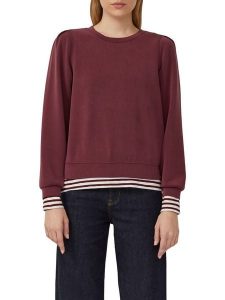 S.Oliver Bluza w kolorze bordowym rozmiar: 36. Czerwone bluzy s.Oliver, s, bez wzorów, bez kaptura. Za 149,95 zł.