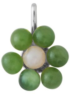 Design Letters Srebrna zawieszka z perłami rozmiar: onesize. Szare zawieszki Design Letters, z perłą, srebrne. Za 130,99 zł.