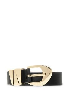 Guess Pasek BW9479 P6330 Czarny. Czarne paski Guess, z aplikacjami, ze skóry. Za 324,99 zł.