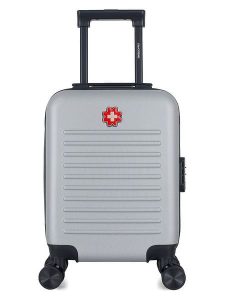 SWISS KOPPER Walizka "Wil" w kolorze szarym - 32 x 46 x 20 cm rozmiar: onesize. Szare walizki SWISS KOPPER, bez wzorów, z materiału. Za 108,99 zł.