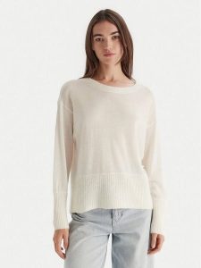 Armani Exchange Sweter XW000772 AF16602 U1003 Écru Relaxed Fit. Swetry klasyczne Armani Exchange, xl, z wełny, bez kołnierzyka. Za 599,99 zł.
