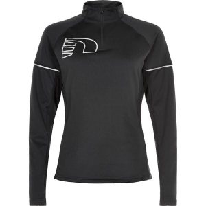 Bluza damska Newline core zip neck. Czarne bluzy Newline, s, bez wzorów, bez kaptura. Za 253,50 zł.
