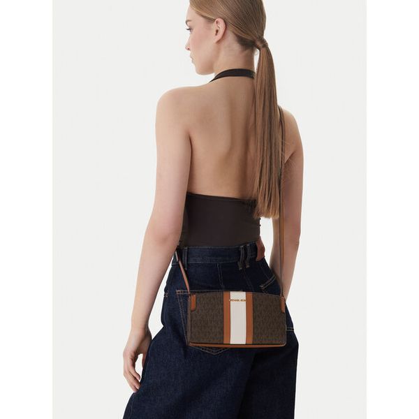 Torebka MICHAEL Michael Kors. Brązowe torebki klasyczne MICHAEL Michael Kors, bez wzorów, bez dodatków. Za 445,99 zł.