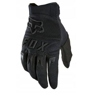Rękawiczki rowerowe MTB FOX Dirtpaw BLK/BLK. Czarne rękawiczki FOX RACING, bez wzorów. Za 172,80 zł.