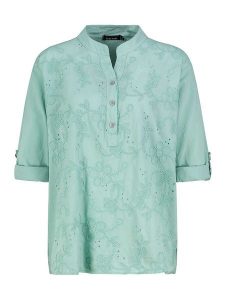 Sublevel Bluzka w kolorze miętowym rozmiar: L/XL. Zielone bluzki Sublevel, l, bez wzorów, z bawełny, bez kołnierzyka, bez ramiączek. Za 127,95 zł.
