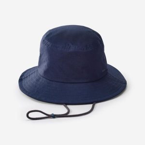 Kapelusz turystyczny Quechua Hike 100. Brązowe kapelusze FORCLAZ, bez wzorów, z bawełny. Za 39,99 zł.
