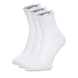 Skarpety długie Nine West. Białe skarpetki Nine West, bez wzorów. Za 44,99 zł.