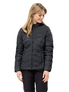 Jack Wolfskin Kurtka puchowa "Tundra" w kolorze czarnym rozmiar: S. Czarne kurtki Jack Wolfskin, s, bez wzorów, z puchu, bez kaptura. Za 426,06 zł.