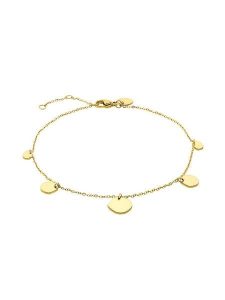 Liebeskind Bransoletka na kostkę z zawieszkami rozmiar: onesize. Żółte bransoletki Liebeskind, ze stali. Za 168,45 zł.