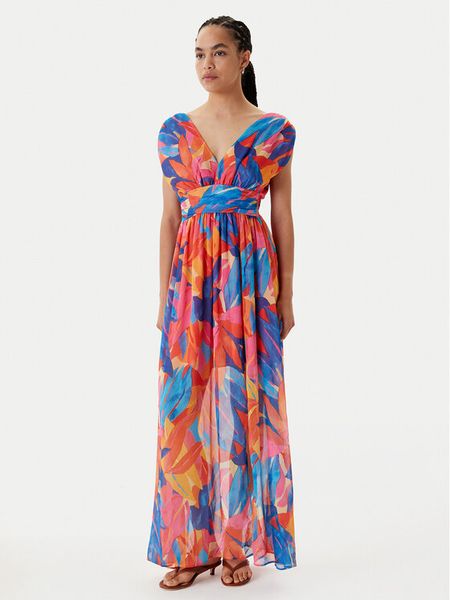 Morgan Sukienka letnia 251-RUPIL.F Kolorowy Loose Fit. Kombinezony Morgan, na lato, bez wzorów, z syntetyku, bez kołnierzyka, bez ramiączek. Za 359,99 zł.