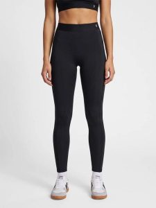 Damskie legginsy Hummel Nova. Czarne legginsy Hummel, bez wzorów, z materiału. Za 177,01 zł.