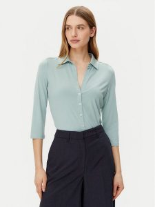 Marc O'Polo Koszula 502 2052 52207 Zielony Regular Fit. Zielone koszule Marc O'Polo, l, bez wzorów, z syntetyku, bez kołnierzyka, bez ramiączek. Za 189,99 zł.