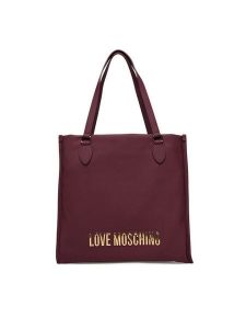 LOVE MOSCHINO Torebka JC4020PP1NKD0552 Bordowy. Czerwone torebki klasyczne LOVE MOSCHINO, bez wzorów, ze skóry, bez dodatków. Za 679,99 zł.