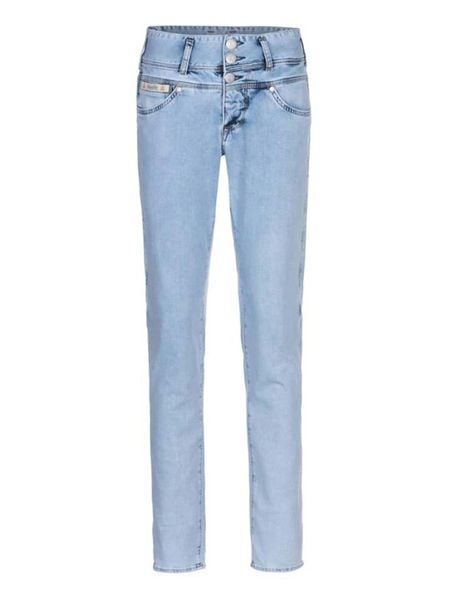 Herrlicher Dżinsy "Raya" - Slim fit - w kolorze błękitnym rozmiar: W31/L30. Niebieskie jeansy Herrlicher, bez wzorów. Za 192,33 zł.
