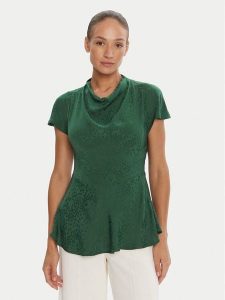 Bruuns Bazaar Bluzka Bacopa Zimoni BBW4577 Zielony Regular Fit. Zielone bluzki Bruuns Bazaar, bez wzorów, z wiskozy, bez kołnierzyka, bez ramiączek. Za 349,99 zł.