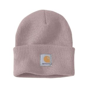 Czapka zimowa Carhartt Acrylic Watch Hat. Czerwone czapki CARHARTT, bez wzorów, sportowe. Za 82,00 zł.