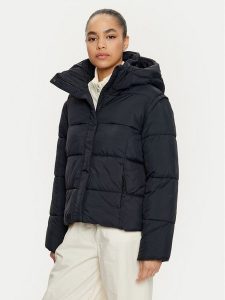 4F Kurtka zimowa 4FWAW24TDJAF470 Czarny Regular Fit. Czarne kurtki 4f, na zimę, m, bez wzorów, z syntetyku, bez kaptura. Za 349,99 zł.