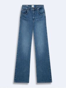 LTB Dżinsy "Danica" - Wide leg - w kolorze niebieskim rozmiar: W26/L32. Niebieskie jeansy LTB, z aplikacjami. Za 152,99 zł.