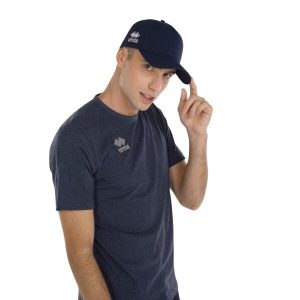 Czapka Errea Eddie. Niebieskie czapki ERREA, bez wzorów, sportowe. Za 128,50 zł.