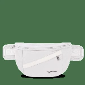 Nerka KISKADEE GREY. Szare nerki i saszetki WINGS, bez wzorów, z materiału. Za 59,90 zł.