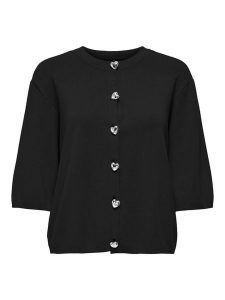 ONLY Kardigan w kolorze czarnym rozmiar: S. Czarne swetry oversize ONLY, s, bez wzorów, bez ramiączek. Za 104,99 zł.