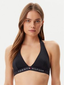 Tommy Hilfiger Góra od bikini UW0UW05813 Czarny. Czarne bikini TOMMY HILFIGER, bez wzorów, z syntetyku. Za 129,99 zł.