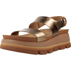 Sandały REEF VISTA LUXE LIAH Złoty. Żółte buty trekkingowe Reef, z syntetyku, bez zapięcia. Za 332,99 zł.