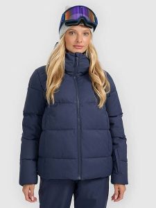 4F Kurtka narciarska w kolorze granatowym rozmiar: S. Niebieskie kurtki sportowe 4f, m, bez wzorów, bez kaptura, narciarskie. Za 282,80 zł.