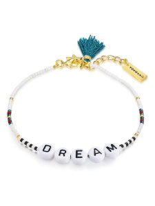 Yokoamii Bransoletka "Dream" rozmiar: onesize. Białe bransoletki Yokoamii, z perłą, ze stali. Za 39,99 zł.