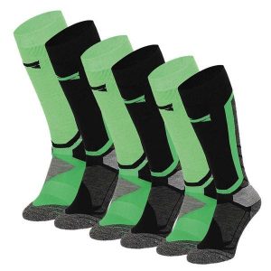 Skarpety snowboardowe Xtreme, 6 par, Multi Zielony. Czarne skarpetki XTREME SOCKSWEAR, bez wzorów. Za 499,99 zł.