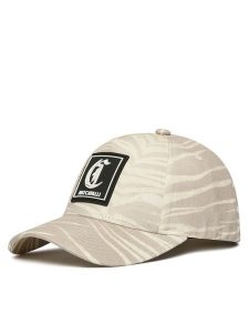 Just Cavalli Czapka z daszkiem 80RAZK70 ZG407 Beżowy jasny. Brązowe czapki Just Cavalli, bez wzorów, z bawełny. Za 145,99 zł.