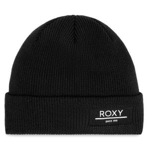 Czapka Roxy. Czarne czapki Roxy, bez wzorów. Za 119,99 zł.