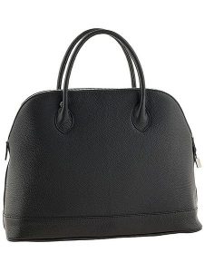 ORE10 Skórzana torebka "Genova" w kolorze czarnym - 40 x 30 x 15 cm rozmiar: onesize. Czarne torebki klasyczne ORE10, bez wzorów, z materiału, przez ramię, bez dodatków. Za 260,99 zł.